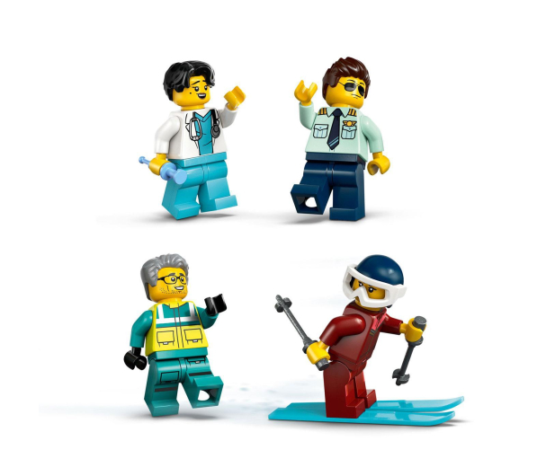 LEGO City 60465 Samolot pogotowia ratunkowego - 1331642 - zdjęcie 4